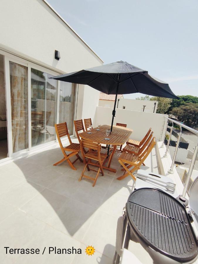 La Villa Yucca Vias Plage - 300M Plage Et Centre Kültér fotó