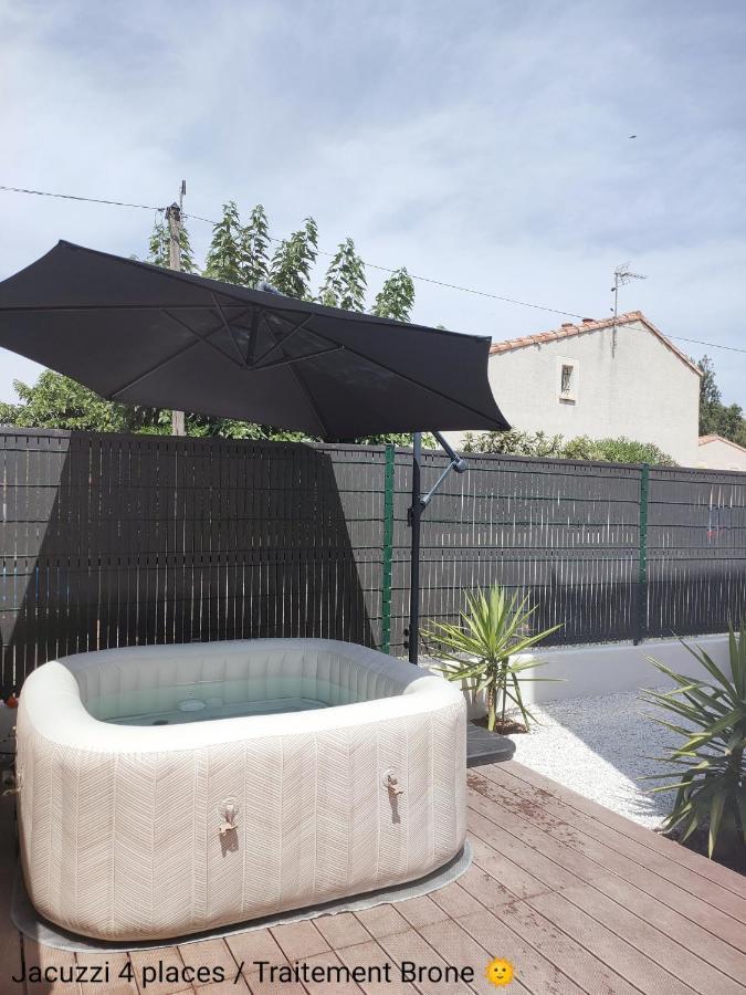 La Villa Yucca Vias Plage - 300M Plage Et Centre Kültér fotó